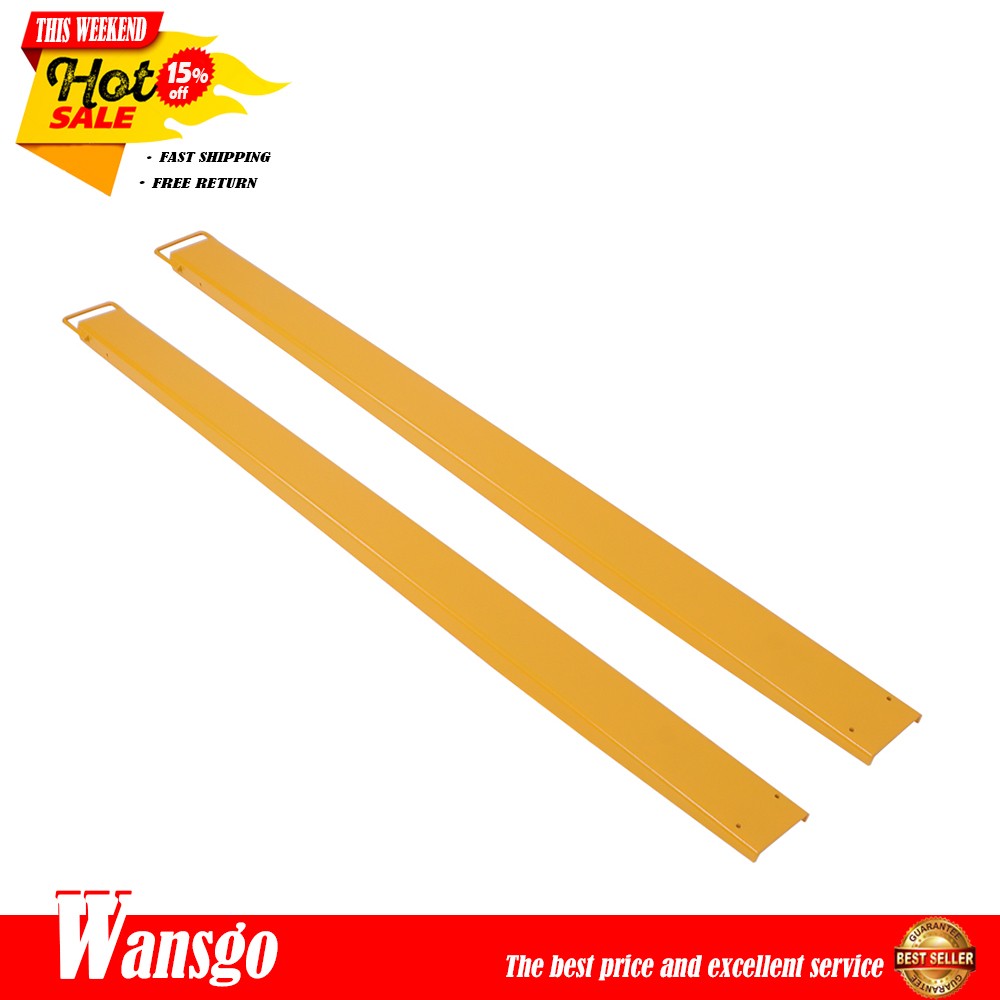 Forklift Extensions 84 inch Fork Extensions 4.5 inch Width Heavy Duty Steel