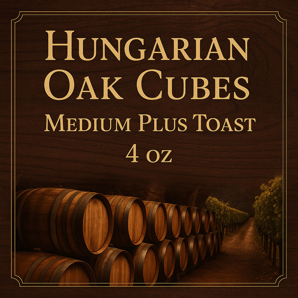 StaVin Hungarian Oak Cubes Medium Plus Toast 4 oz