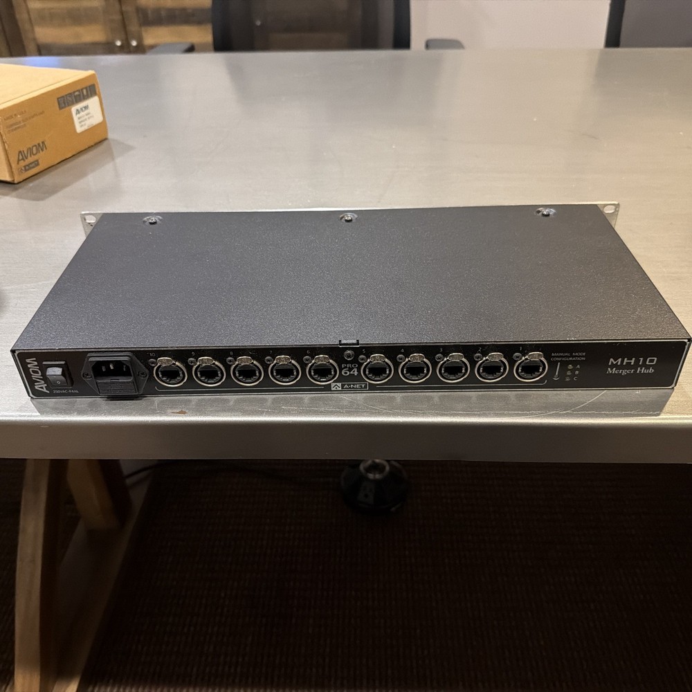 Aviom MH10 Merger Hub *open Box, Rep Sample