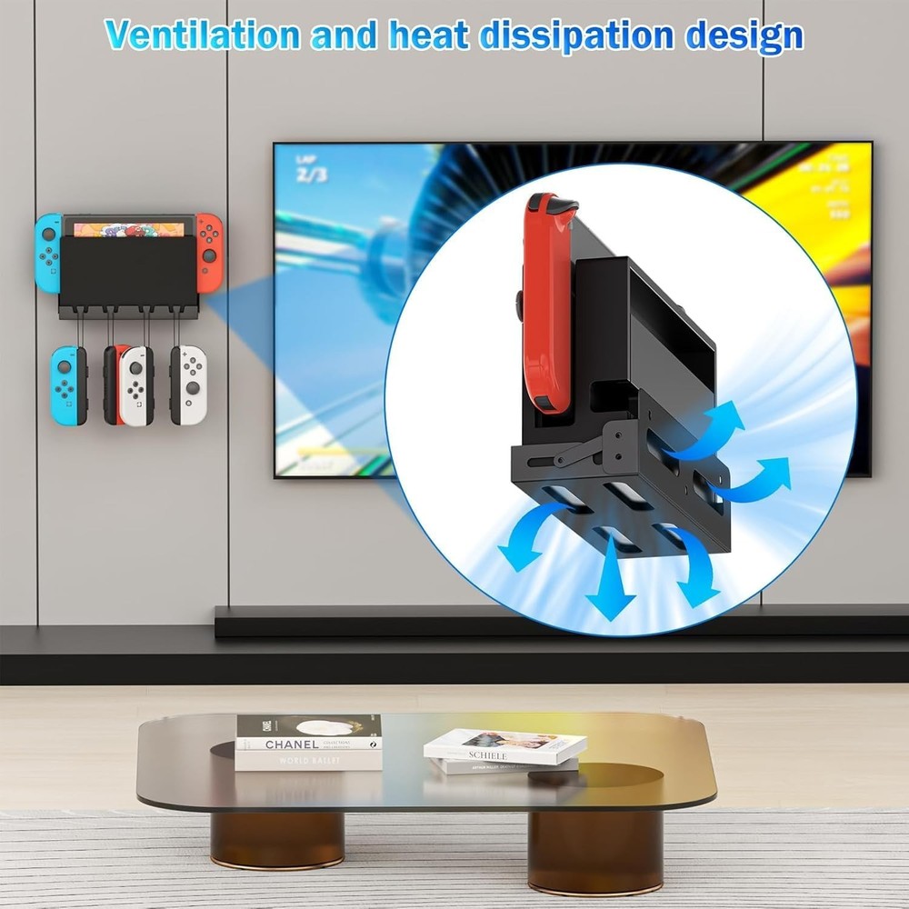 Nintendo Switch Wall Mount Stand for Joy Con Controllers