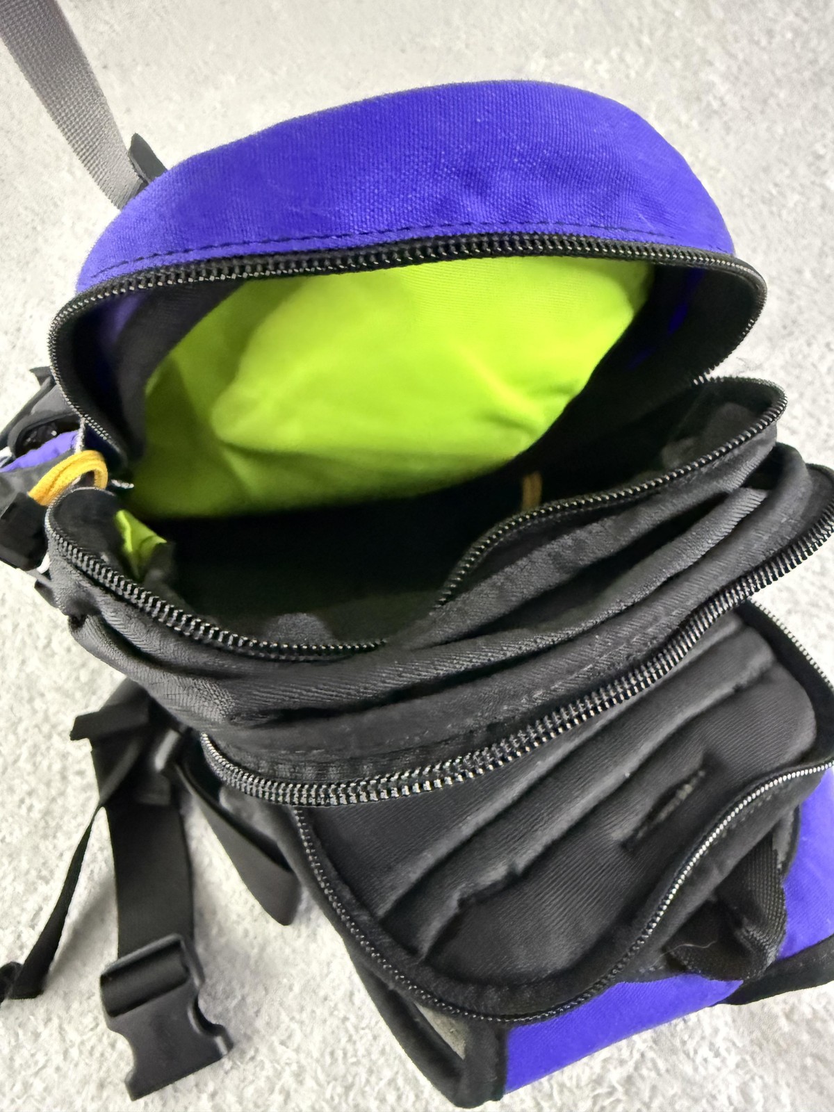 CamelBak HAWG Hydration Backpack Blue Omega Reservoir Hiking No Bladder