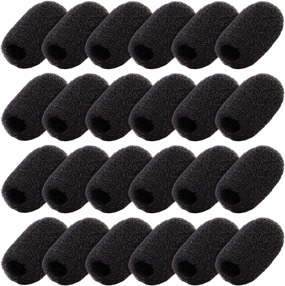 Headset Microphone Foam Windscreens - Noise Reduction Microphone Windscreens - W