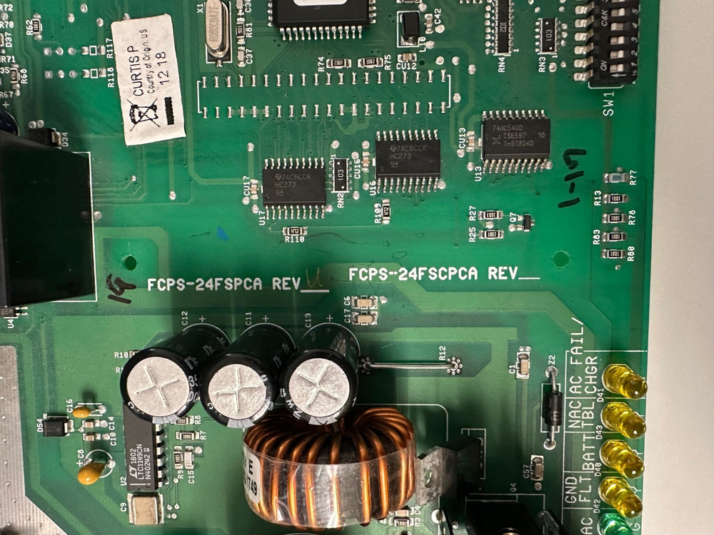 💥 FCPS-24FSPCA Rev Controller PCB board 🇺🇸
