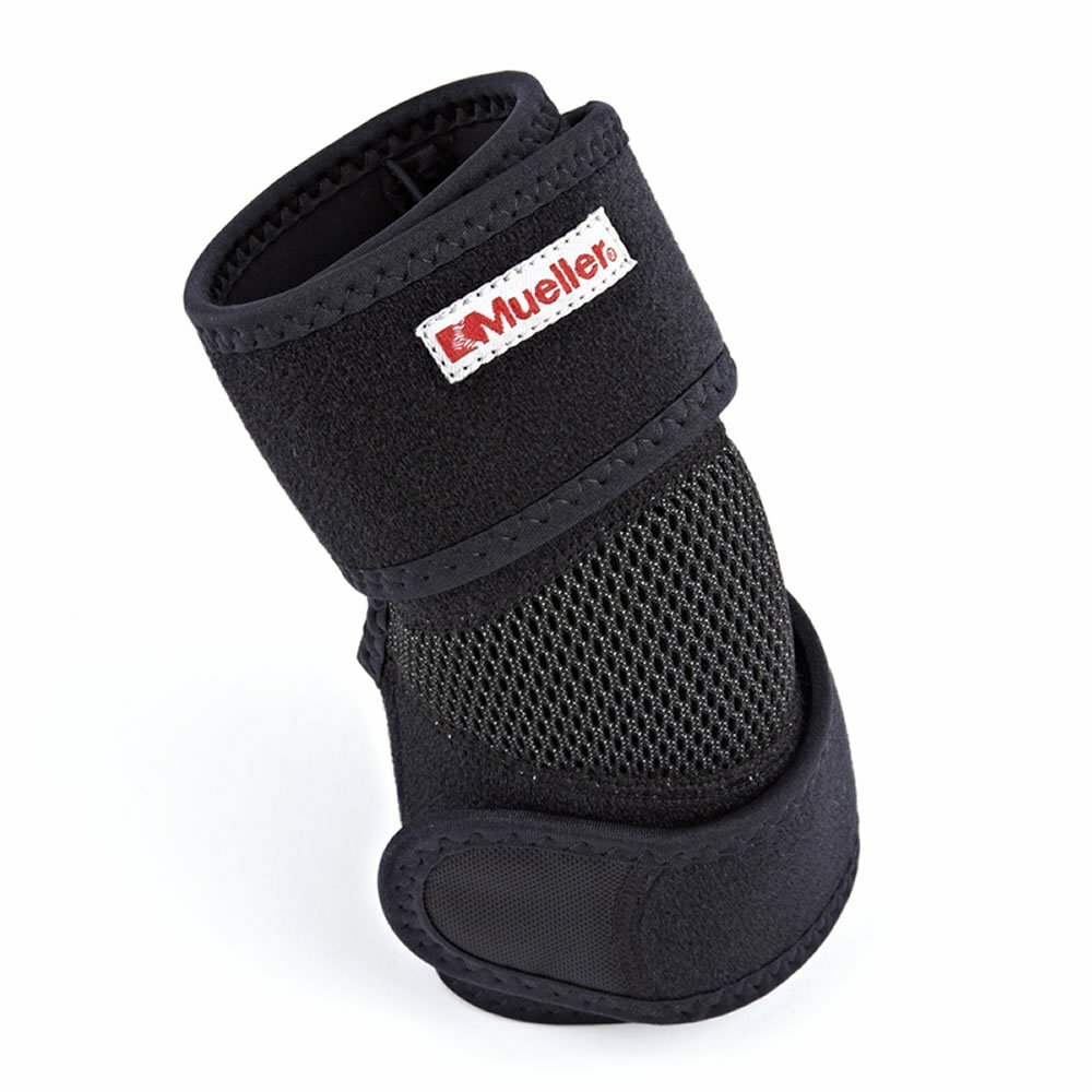 Mueller Adjustable Elbow Support Moderate support Adjustable OSFM, Slip-on Black