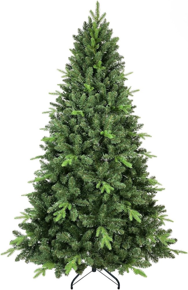 4 ft Artificial Christmas Tree – Green Full 643 PE & PVC Tips Easy Assembly