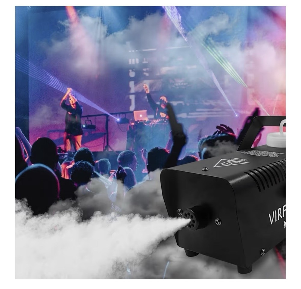 Fog Machine, Smoke Machine with Wireless&Wired Remote Control,400W