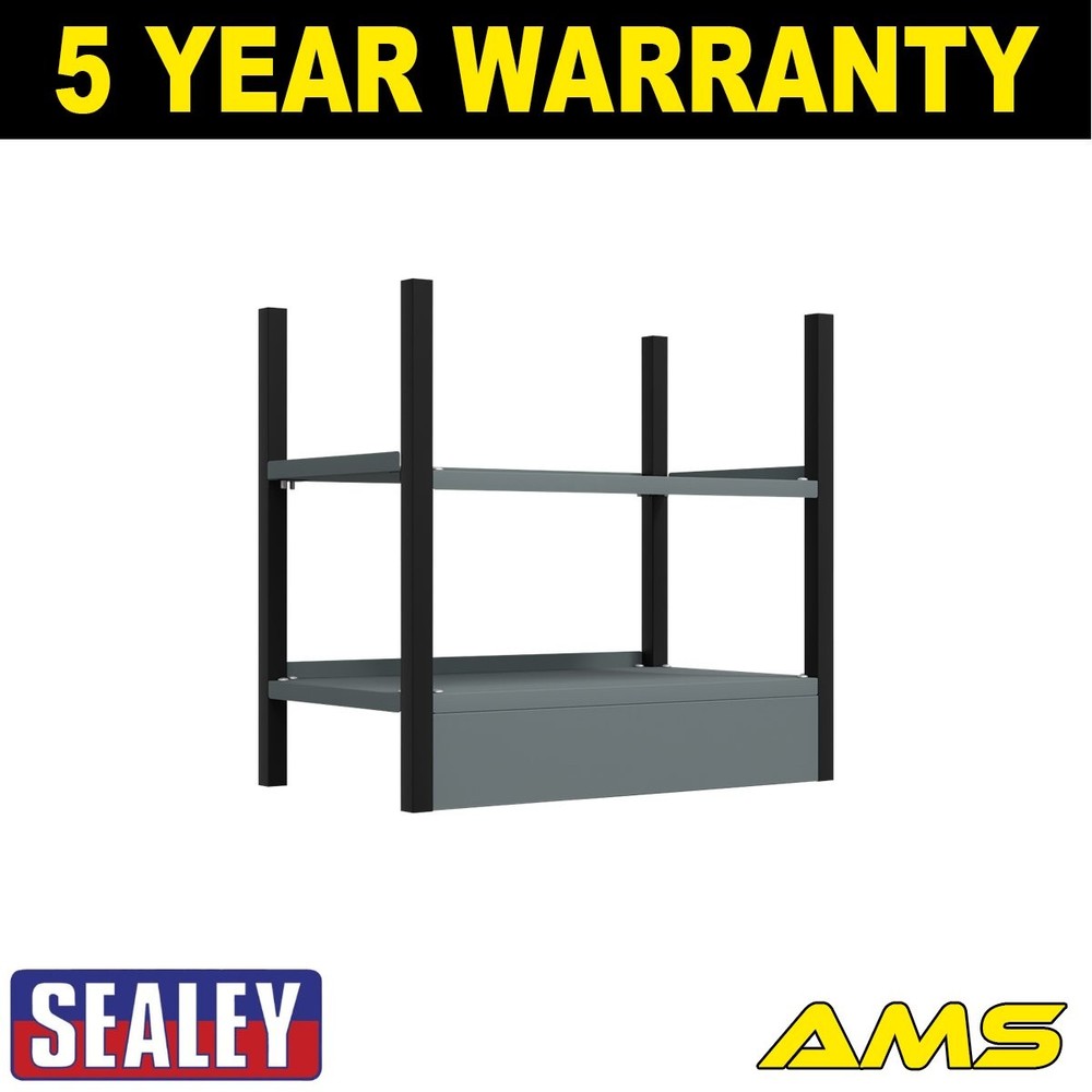 Sealey Modular Storage Base unit 2 Shelves 580mm APMRB1