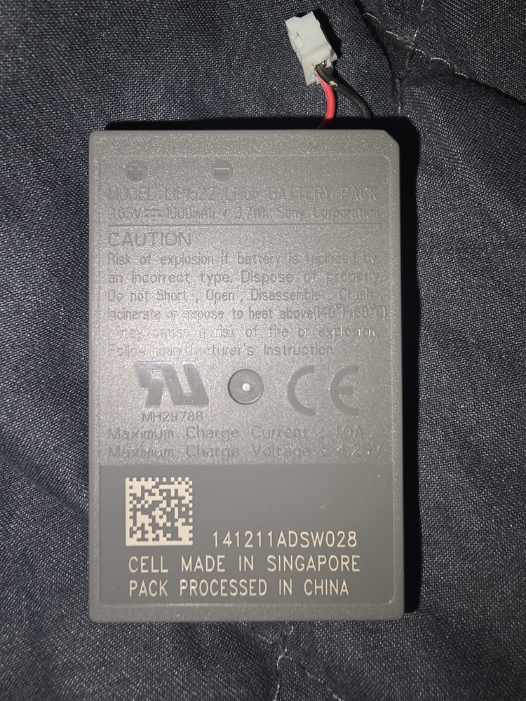 PS4 DualShock 4 Battery Replacement, Rechargeable Controller Battery Pack