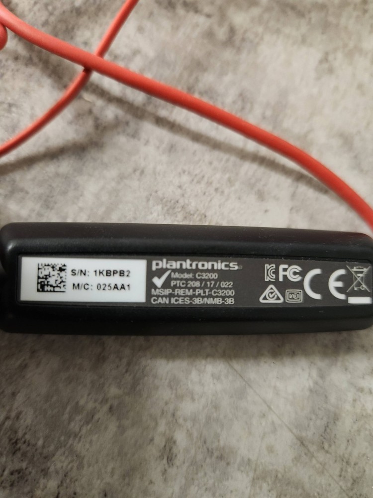 PLANTRONICS C3200 WIRED USB-C Connector T47