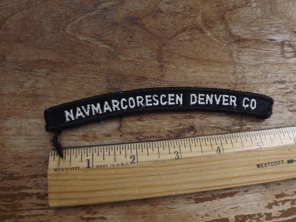Navy NAVMARCORESCEN DENVER CO Tab - INV# C1200