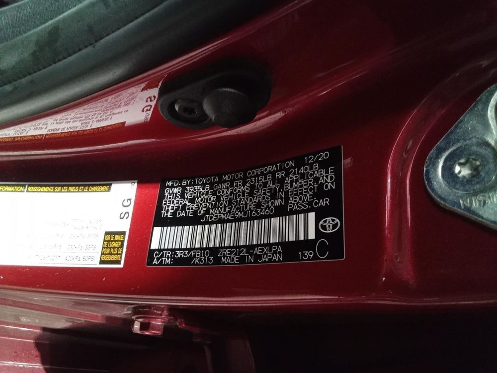 Camera/Projector Hatchback Camera Front Fits 19-25 COROLLA 847688