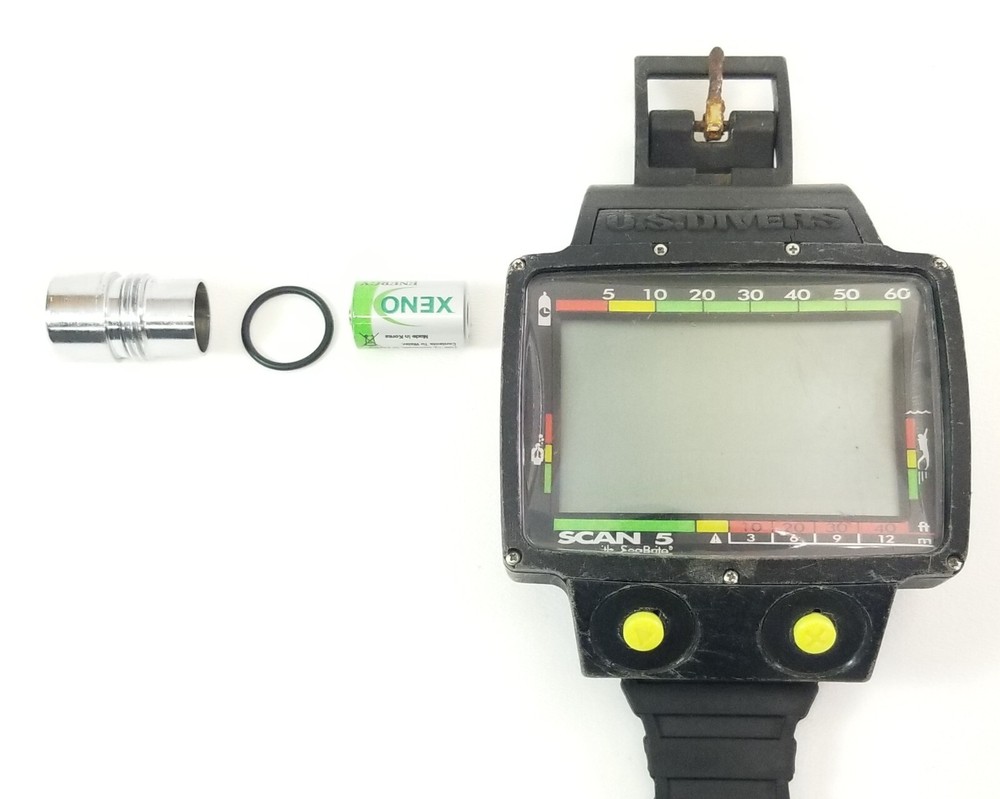Battery for US Divers Scan 5 Scuba Dive Computer
