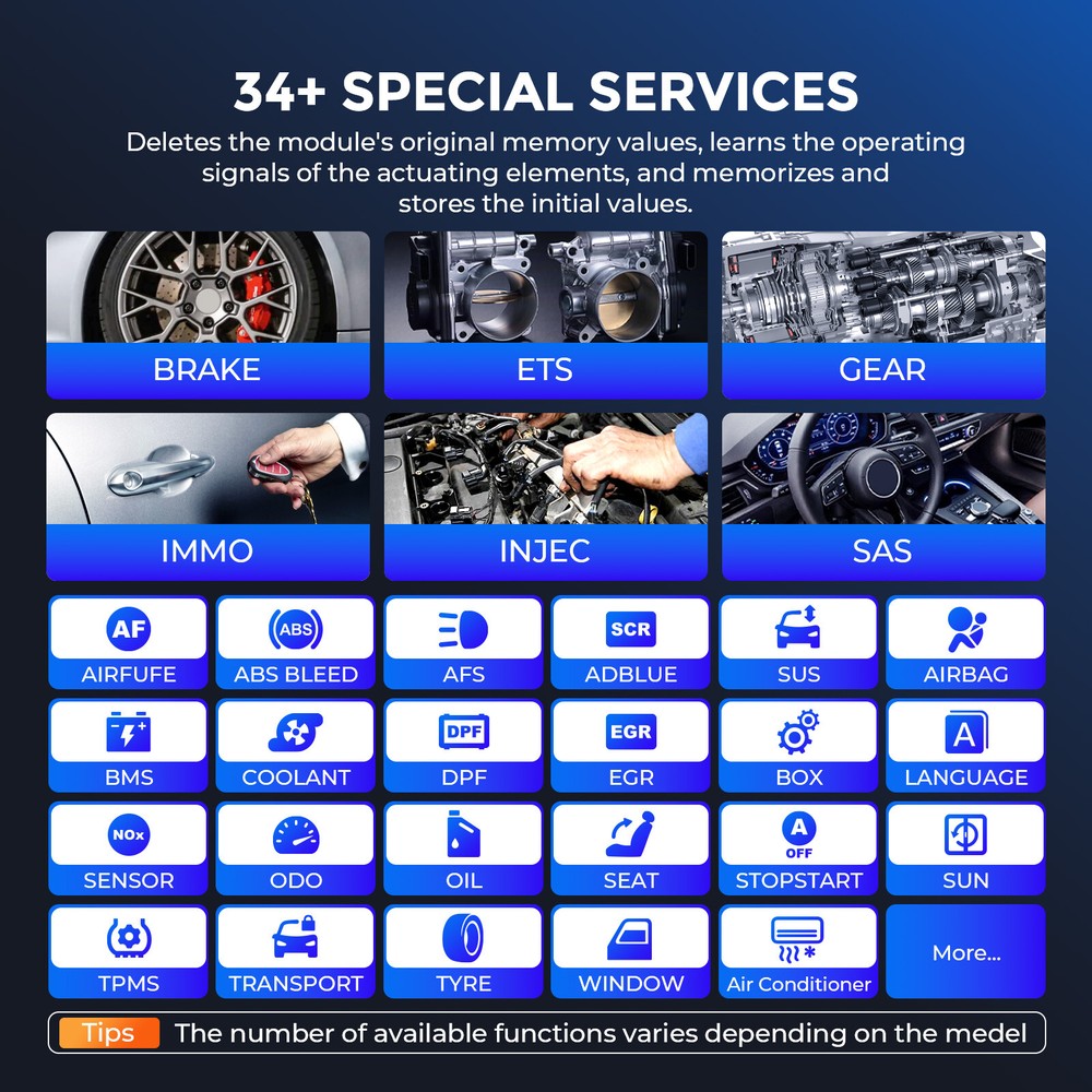 MUCAR VO8 OBD2 Scanner Key Coding All System Diagnostic Tool Bidirectional