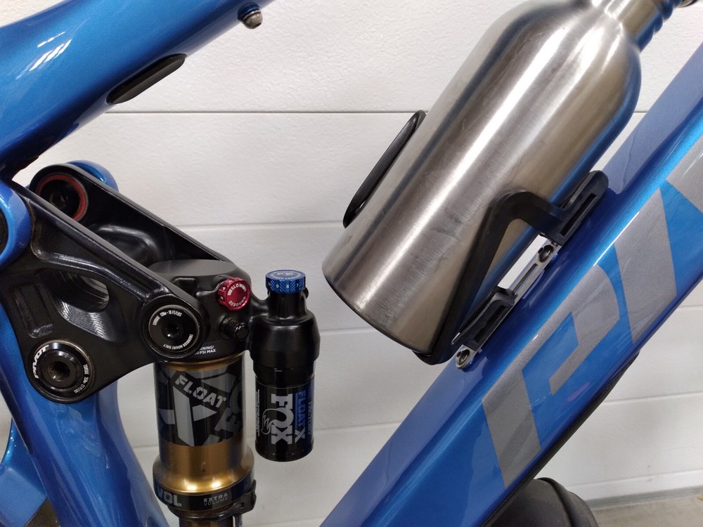 Waterbottle cage position extender, Relocation Clearance Bracket for suspension