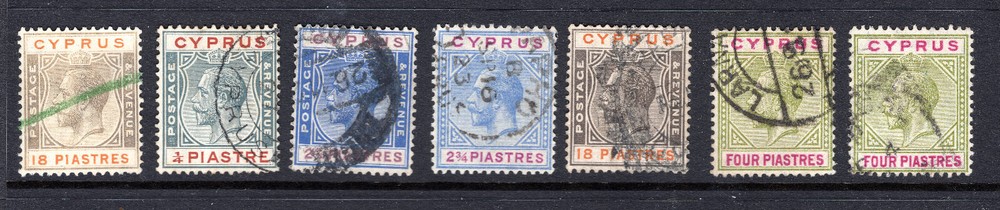 CYPRUS KGV Stamp Lot G