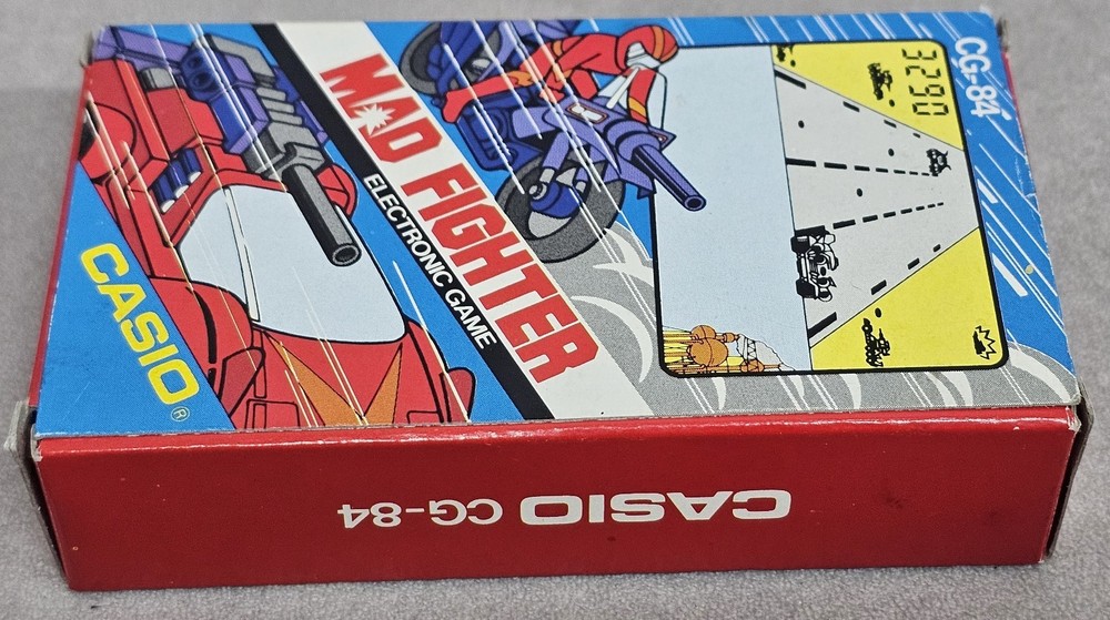 Casio Electronic Game Mad Fighter CG-84 Mint