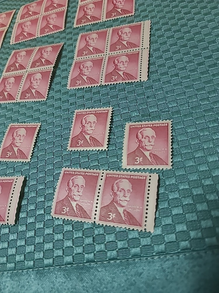 36 THREE CENT STAMPS