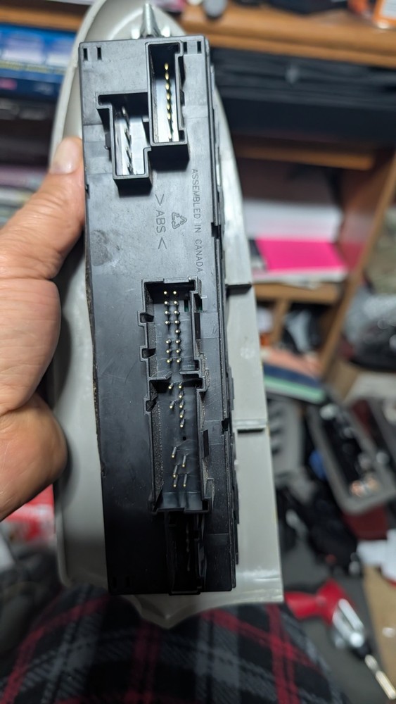 06-09 CHEVY TRAILBLAZER DRIVER LEFT SIDE MASTER POWER WINDOW SWITCH - 25867005