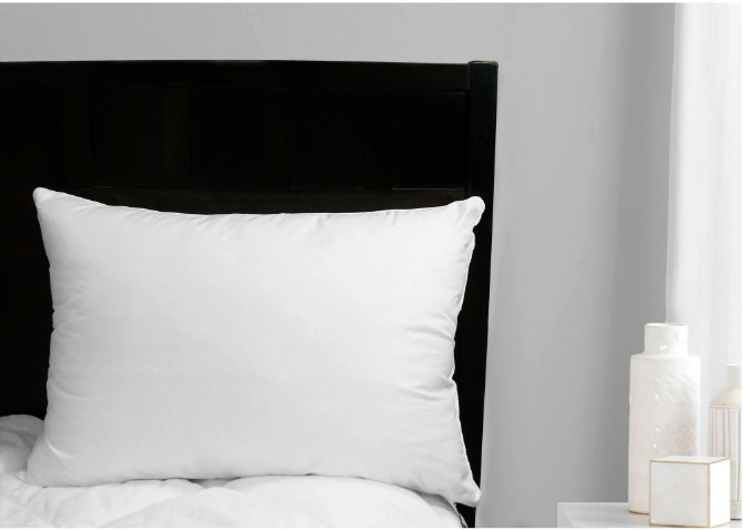 Mainstays Comfort Complete Bed Pillow, Standard/Queen (2 pack)