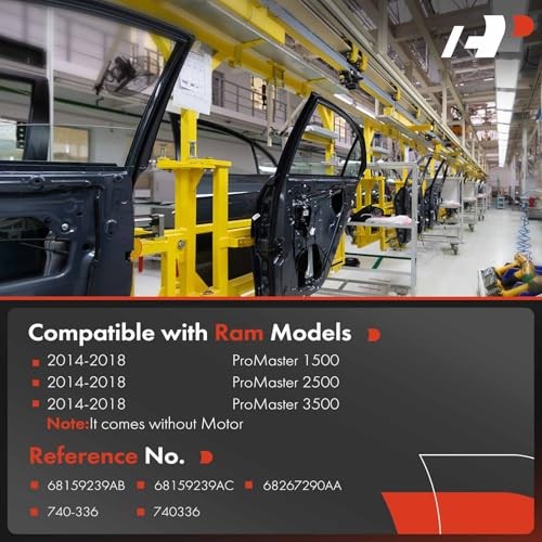 Front Left Driver Side Power Window Regulator Without Motor Compatible with