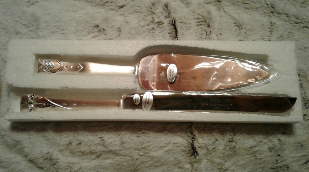 Mr. & Mrs. Serving Set, Stainless Steel