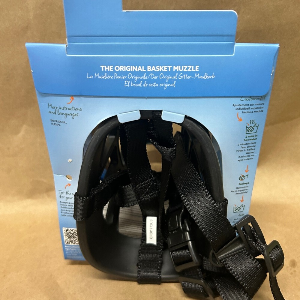 Baskerville Ultra Muzzle for Dogs, Size 5 - Black