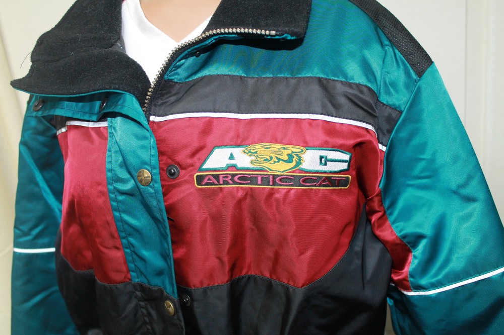 Artic Cat Snowmobile Jacket Size Medium Outer Shell Winter Coat Sub Zero