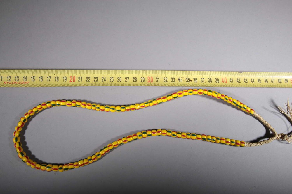 Beads Glass Yellow 65