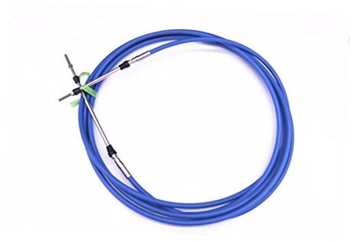 ABA-CABLE-17-GY Outboard Engine Remote Control 33C Throttle Shift Cable 17ft