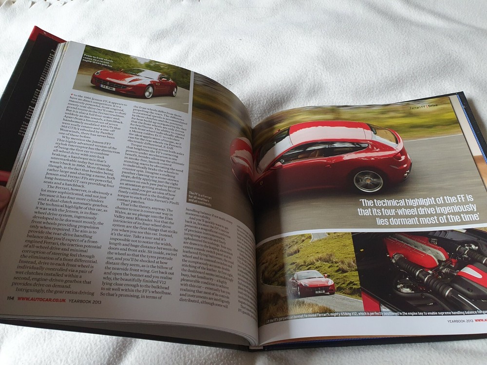 Autocar Yearbook 2013 - Hardback - EXC