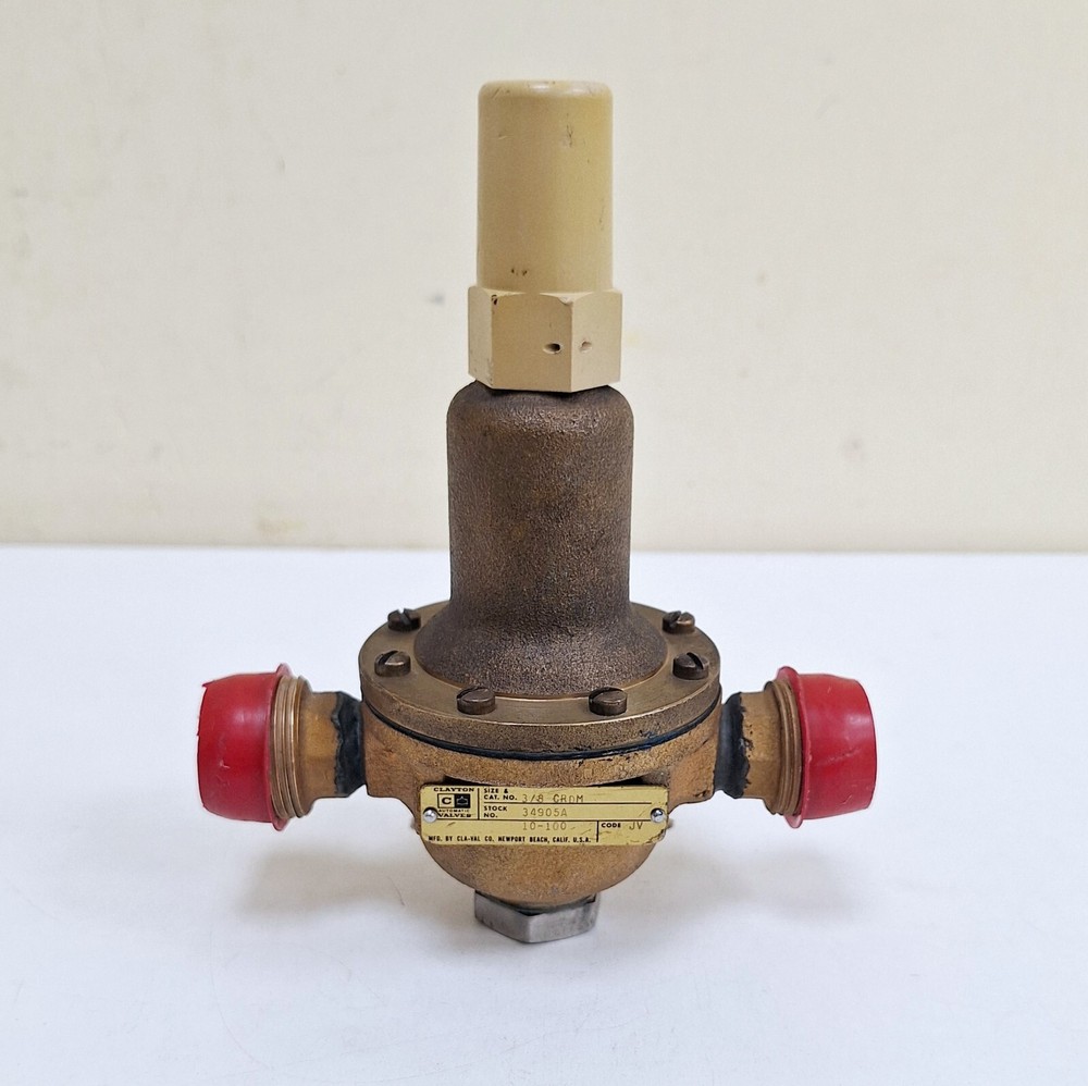 Clayton 3/8 CRDM / JV Pressure Reducing Pilot Valve