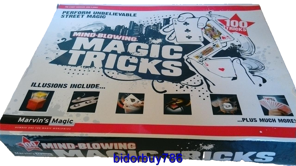 Marvins Mind Blowing Magic Tricks 100 Magic Tricks Magician's Magic
