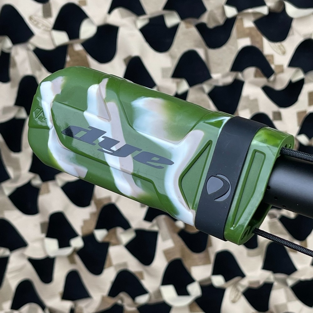 NEW Dye TWST Flex Barrel Sock - Olive/Black