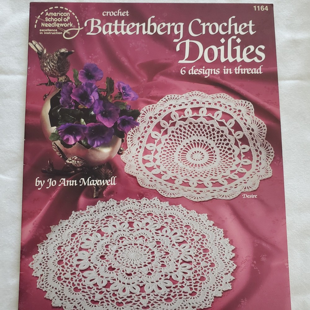 Battenberg Crochet Doilies pattern booklet