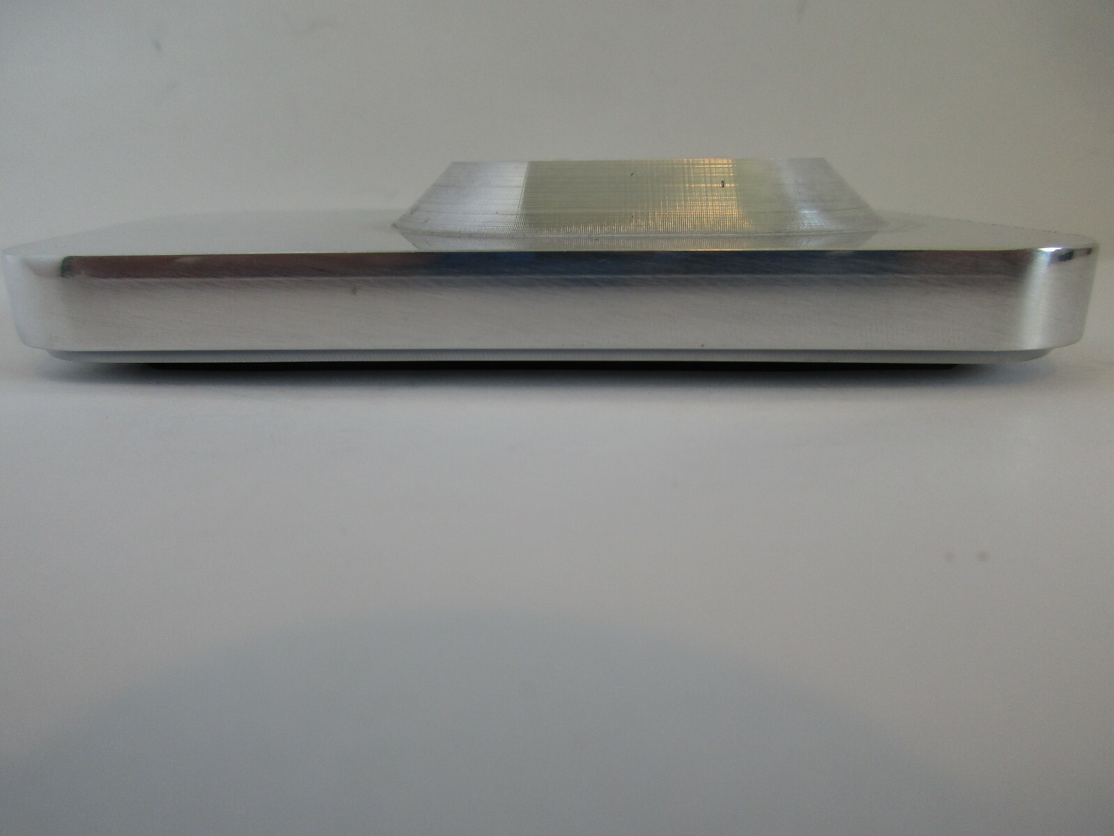 POLISHED BILLET ALUMINUM BRAKE PEDAL PAD RECTANGLE CHEVY FORD HOT ROD #8500POL