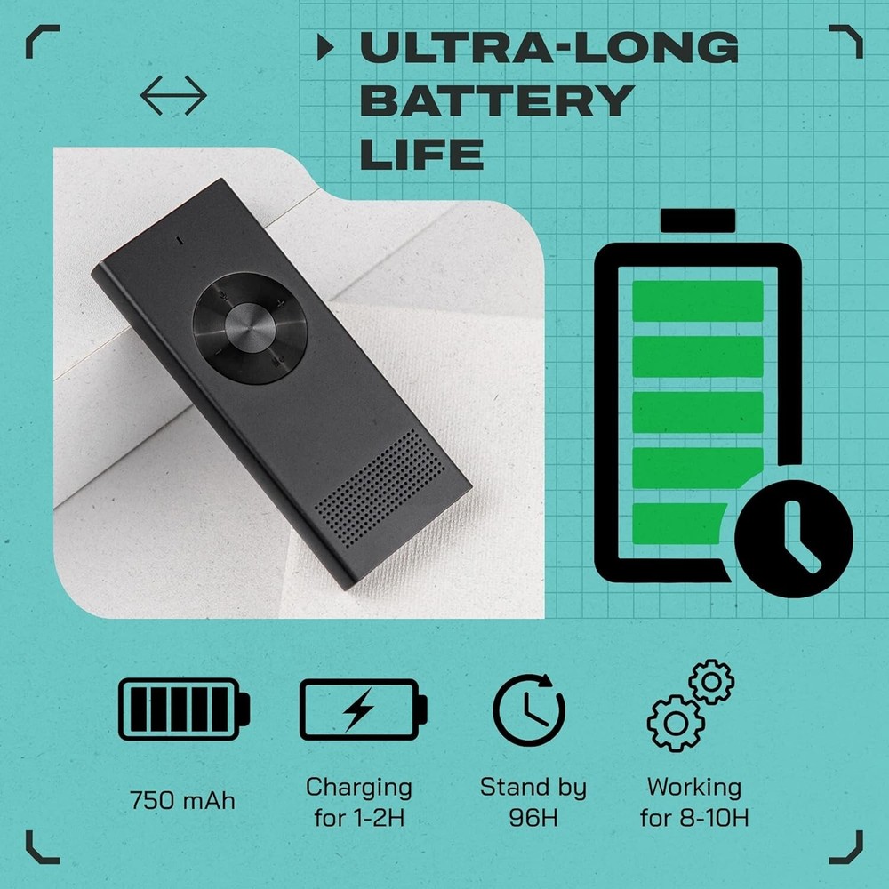 [SEALED] Poliglu Instant Two-Way Language Translator