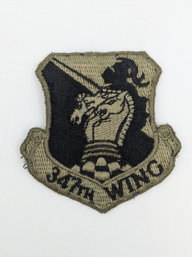 USAF Air Force 247th Wing Subdued Military Patch