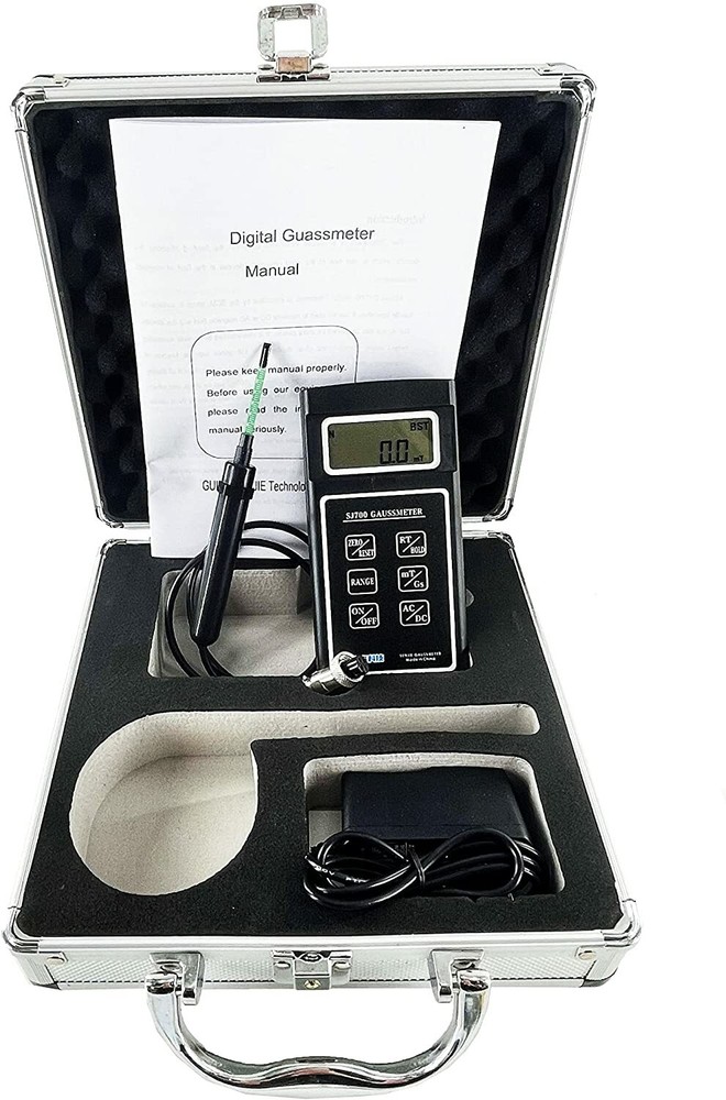 AC DC Surface Magnetic Field Detector Teslameter Tesla Meter Gauss Meter