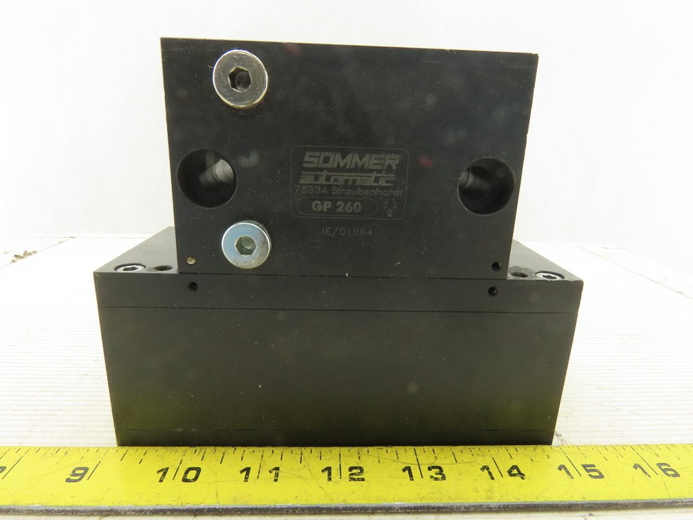 Sommer Automatic GP260 2 Jaw Parallel Pneumatic Gripper 30mm Stroke Per Jaw