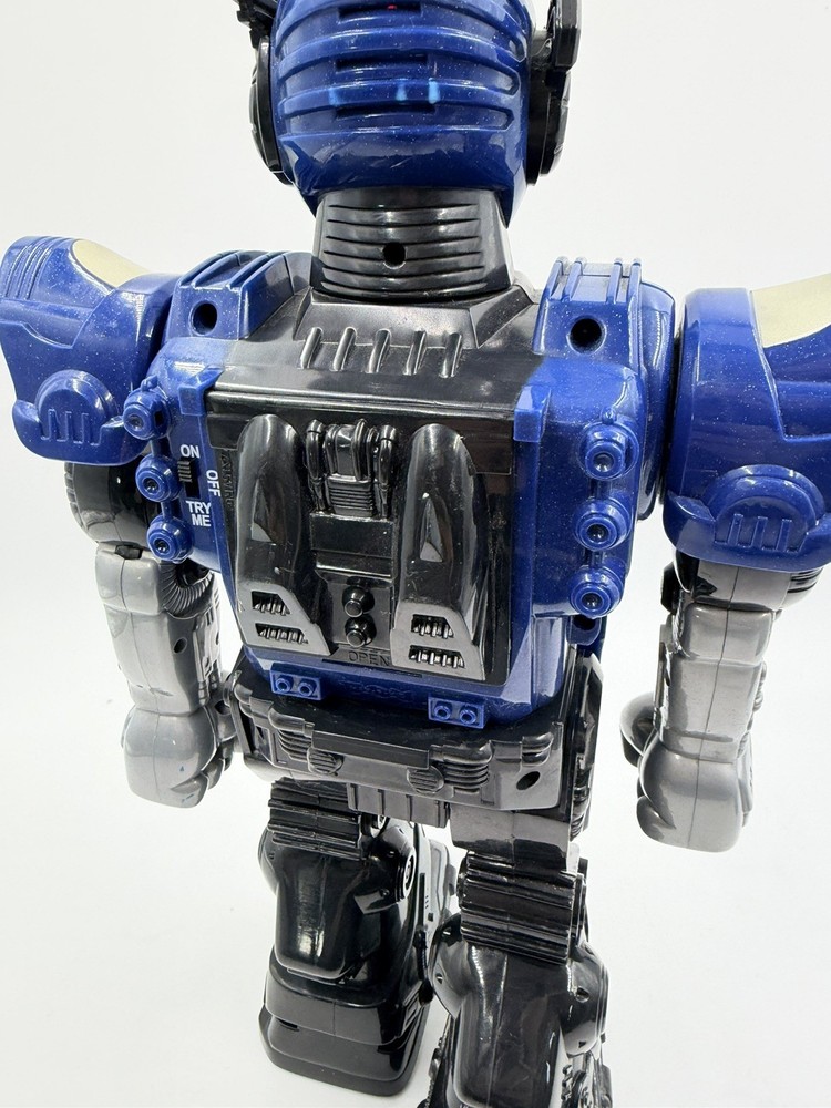 Vintage Hap-P-Kid Robot Turbo Fighter Motorized Attack Robot
