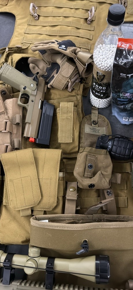 Full Airsoft Loadout