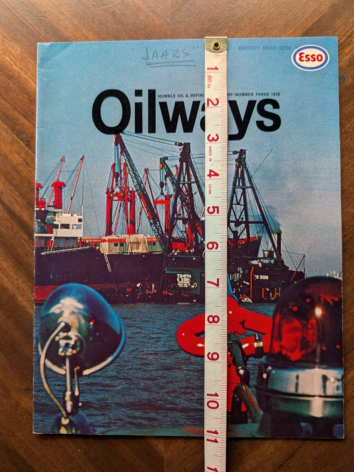 Vintage 1970 Oilways Esso Magazine Humble Oil & Refining Company No 3 Feat JAARS