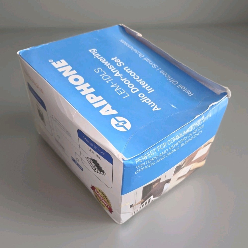 Aiphone LEM-1DLS Intercom Master Station w/ Door Release NEW