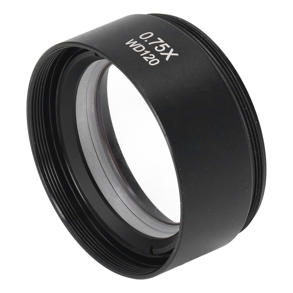 Microscope Lens 0.75X 120mm Barlow Eyepiece M48 Interface Accessory For New
