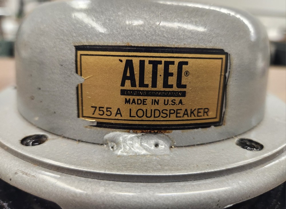 Altec 755A Full Range Speaker Driver 8"