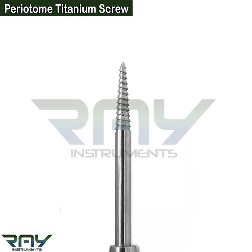 Dental Implant Periotome Titanium Screw Tooth Extraction Root Elevators CE