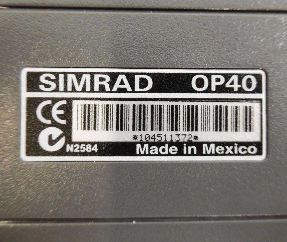 Simrad OP40 For SIMRAD NSO Processor -Tested Good- (Updated S/W)