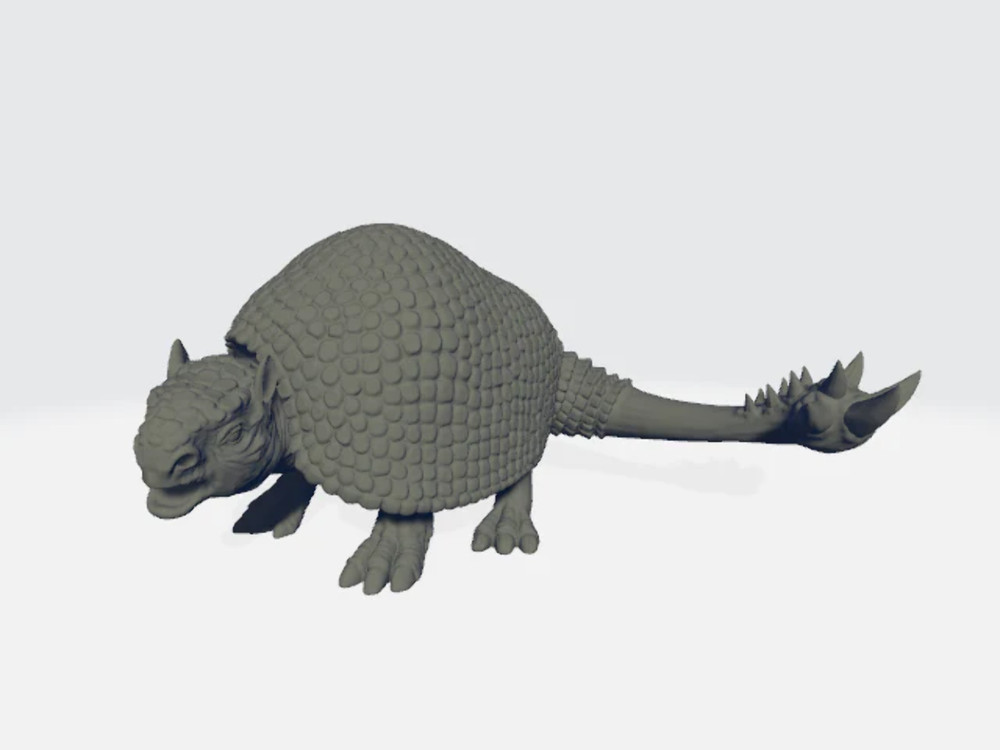 StoneAxe Miniatures - Doedicurus #2