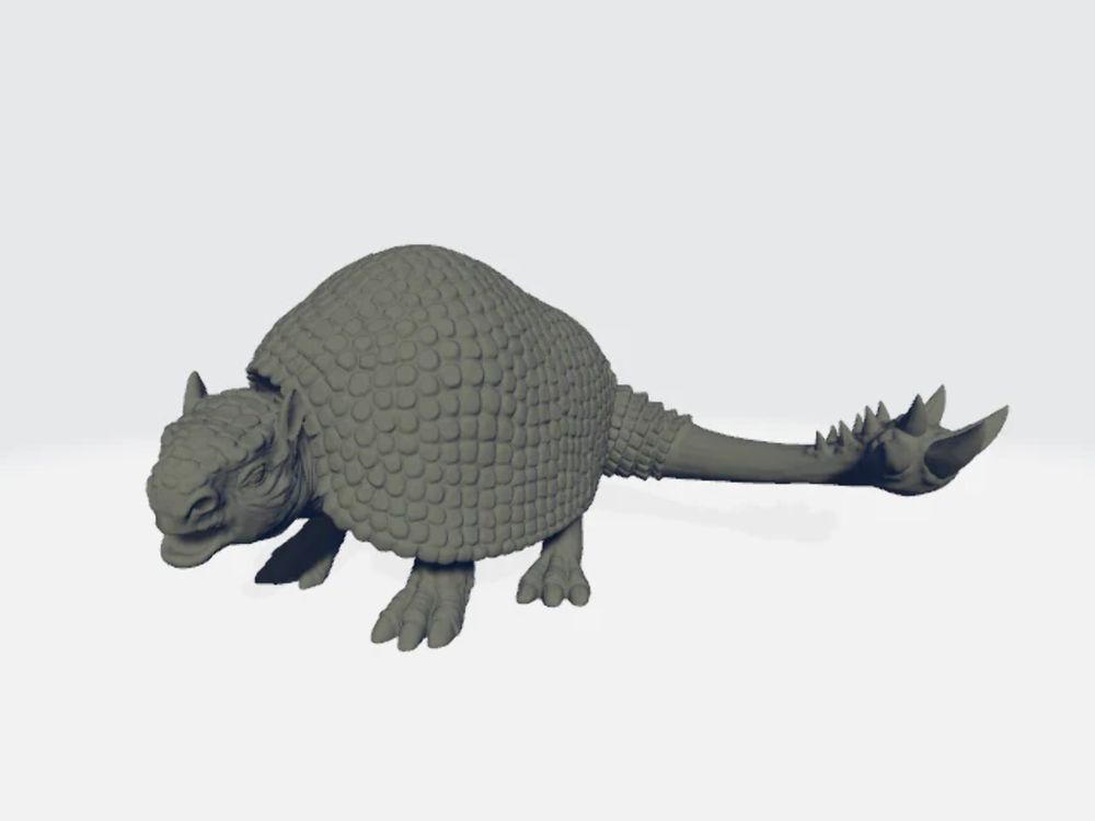 StoneAxe Miniatures - Doedicurus #2