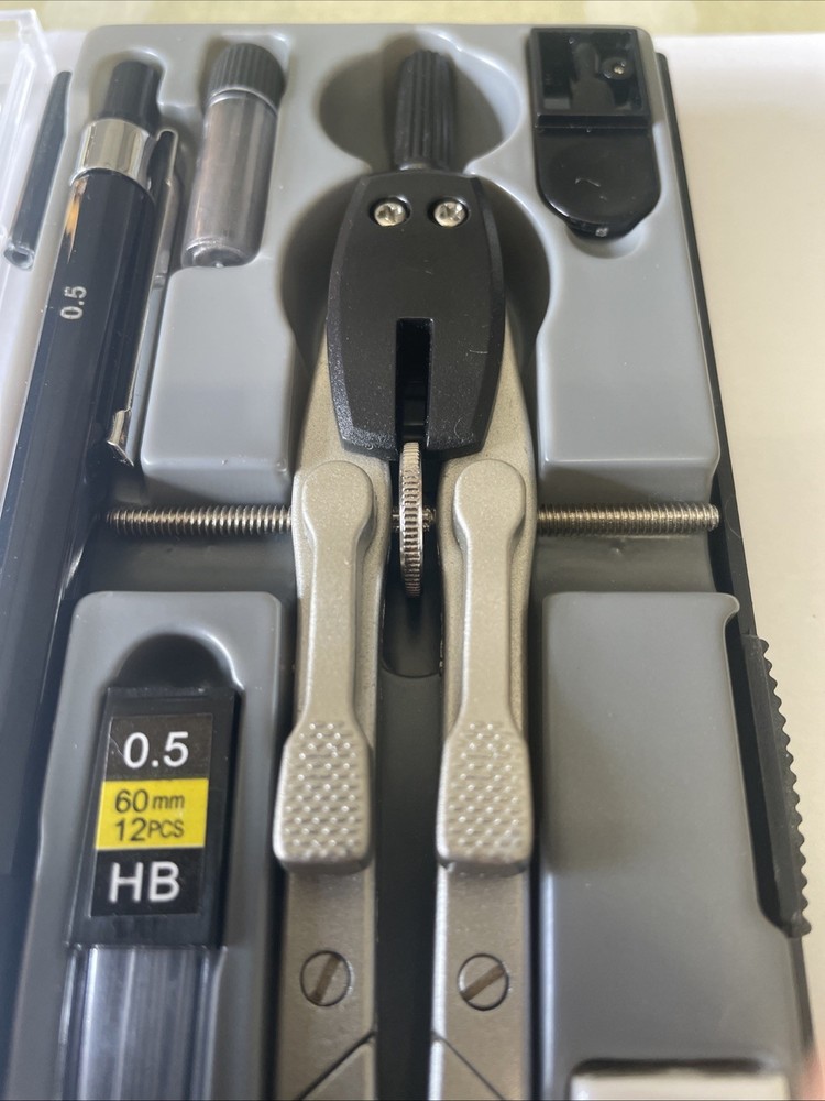 Compass Technical Drawing Set Excellent Condition